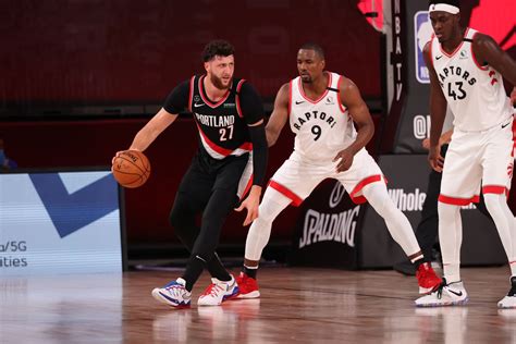raptors vs trail blazers.